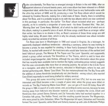 CD Tim Rose: Tim Rose / Through Rose Colored Glasses