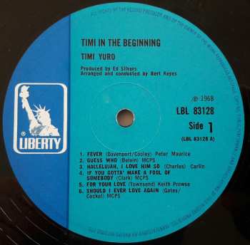 LP Timi Yuro: Timi In The Beginning