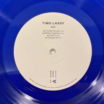 LP Timo Lassy: Trio CLR