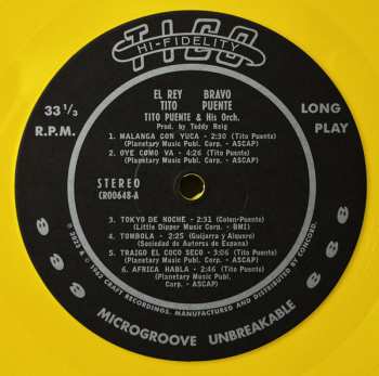 LP Tito Puente: El Rey Bravo CLR