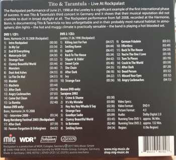 2CD/2DVD Tito & Tarantula: Live At Rockpalast
