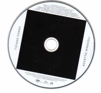 CD Tiziano Ferro: Accetto Miracoli