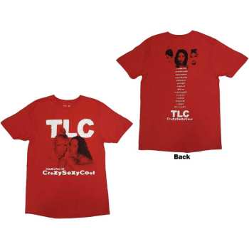 Merce TLC: Tlc Unisex T-shirt: Celebration Of Csc European Tour 2022 (back Print & Ex-tour) (small) S