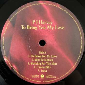 LP PJ Harvey: To Bring You My Love