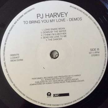 LP PJ Harvey: To Bring You My Love - Demos