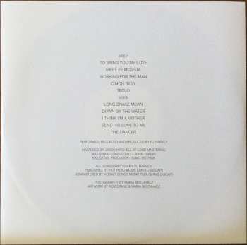 LP PJ Harvey: To Bring You My Love - Demos