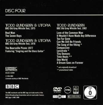3CD/DVD/Set di cofanetti Todd Rundgren: At The BBC 1972-1982