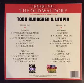 2LP Utopia: Live At The Old Waldorf LTD | CLR