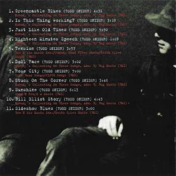 2CD Todd Snider: Live (The Storyteller)