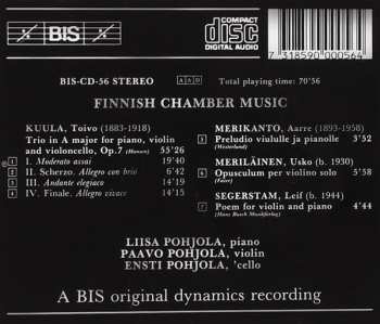 CD Leif Segerstam: Finnish Chamber Music