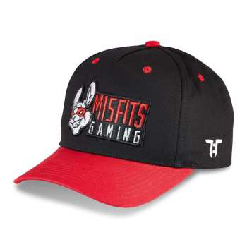 Merce Tokyo Time: Tokyo Time Unisex Baseball Cap: Misfits Gaming Red Peak