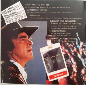 CD Tom Astor: Das Beste ... Live !