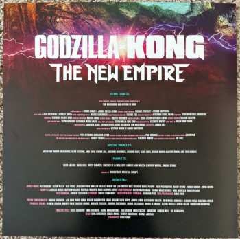 2LP Tom Holkenborg: Godzilla x Kong: The New Empire (Original Motion Picture Soundtrack) CLR | DLX | LTD