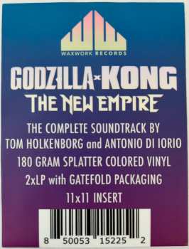2LP Tom Holkenborg: Godzilla x Kong: The New Empire (Original Motion Picture Soundtrack) CLR | DLX | LTD