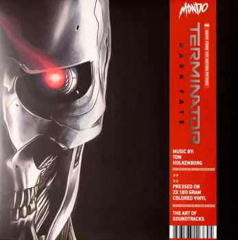 2LP Tom Holkenborg: Terminator: Dark Fate (Music From The Motion Picture) CLR