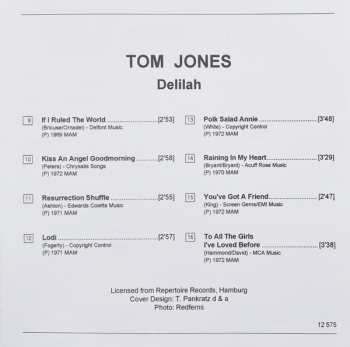 CD Tom Jones: Delilah