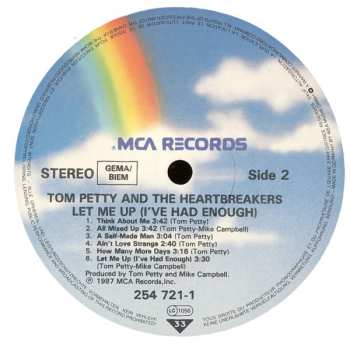 LP Tom Petty And The Heartbreakers: Let Me Up (I've Had Enough)