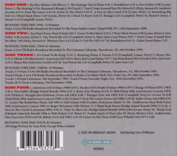 4CD/Set di cofanetti Tom Petty: The Broadcast Archives