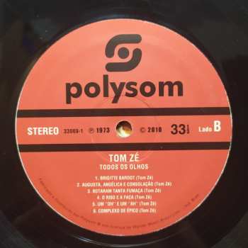 LP Tom Zé: Todos Os Olhos LTD