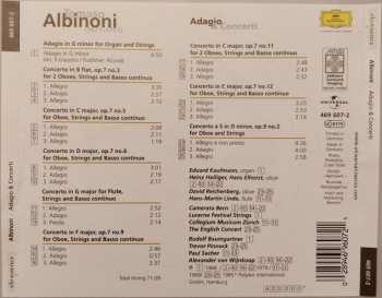 CD Camerata Bern: Adagio & Concerti