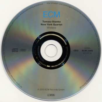 2CD Tomasz Stanko New York Quartet: Wisława