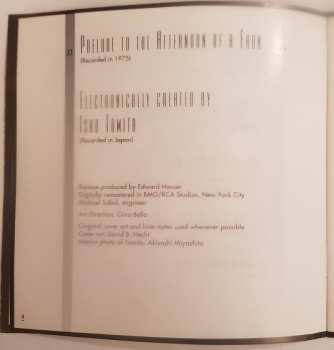 CD Tomita: Snowflakes Are Dancing