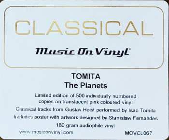 LP Tomita: The Planets LTD | NUM | CLR