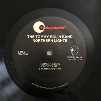 LP Tommy Bolin Band: Northern Lights - Live At The The Northern Lights Recording Studio September 22, 1976 LTD