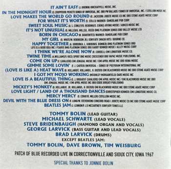CD Tommy Bolin: Patch Of Blue (Birth Of A Legend)