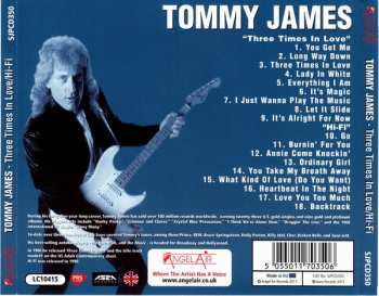 CD Tommy James: Three Times In Love/Hi-Fi