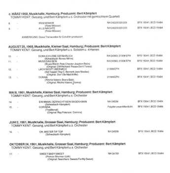 CD Tommy Kent: Susie Darlin'