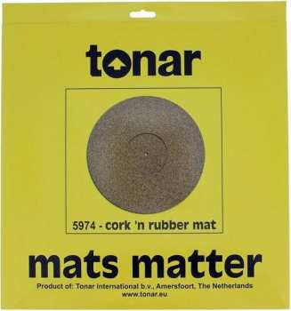 Audiotechnica Tonar Cork & Rubber mixture turntable mat