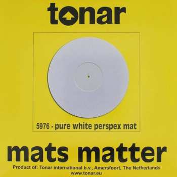 Audiotechnica Tonar Pure White Perspex mat