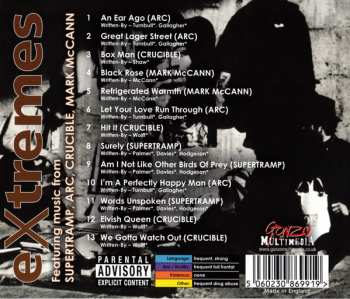 CD/DVD Tony Klinger: Extremes (Excerpts From The Soundtrack) 