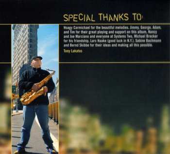 CD Tony Lakatos Trio: I Get Along With You Very Well (The Music Of Hoagy Carmichael) DIGI