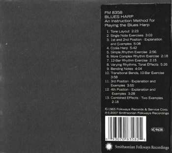 CD Tony Glover:  Blues-Harp (An Instruction Method For Playing The Blues Harmonica)