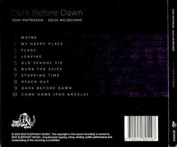 CD Tony Patterson: Dark Before Dawn