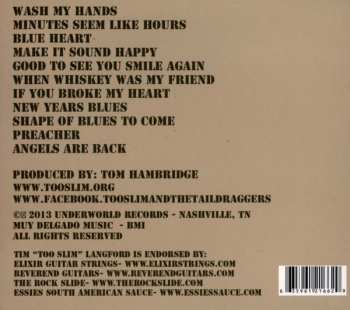 CD Too Slim And The Taildraggers: Blue Heart