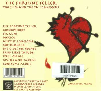 CD Too Slim And The Taildraggers: The Fortune Teller
