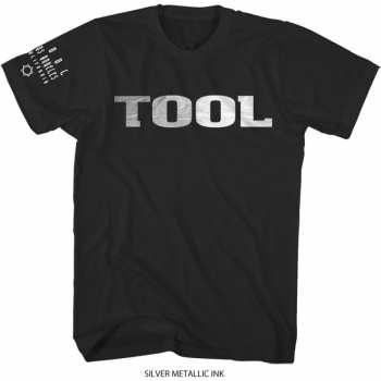 Merch Tool: Maglietta Metallic Silver Logo Tool 