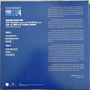 4LP/Set di cofanetti Toots Thielemans: Toots (Toots Thielemans 100th Birthday Celebration) LTD | NUM