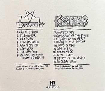 CD Kreator: Bonecrushing Demos & Rehearsals '84-85