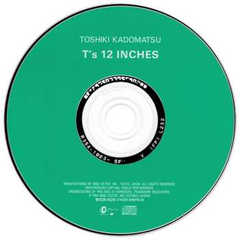 CD Toshiki Kadomatsu: T’s 12 Inches