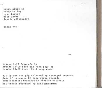 CD Total Abuse: Total Abuse