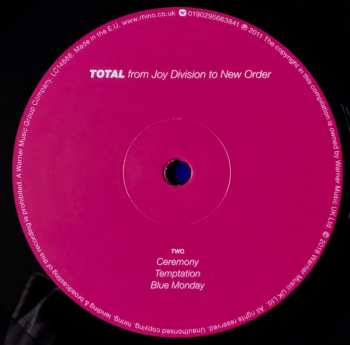 2LP Joy Division: Total From Joy Division To New Order
