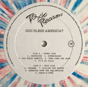 2LP Toxic Reasons: God Bless America? CLR
