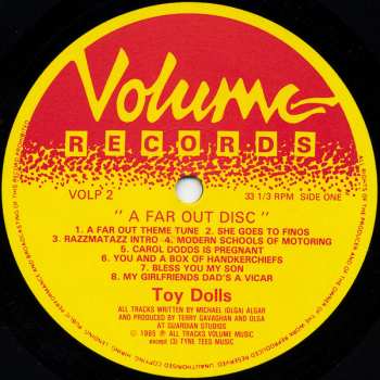 LP Toy Dolls: A Far Out Disc