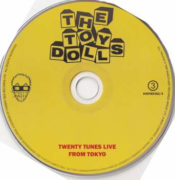 5CD/Set di cofanetti Toy Dolls: The Albums 1989-93