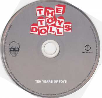 5CD/Set di cofanetti Toy Dolls: The Albums 1989-93