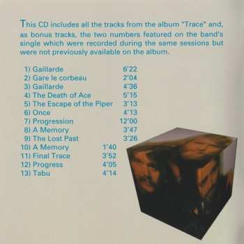 CD Rick van der Linden: Trace